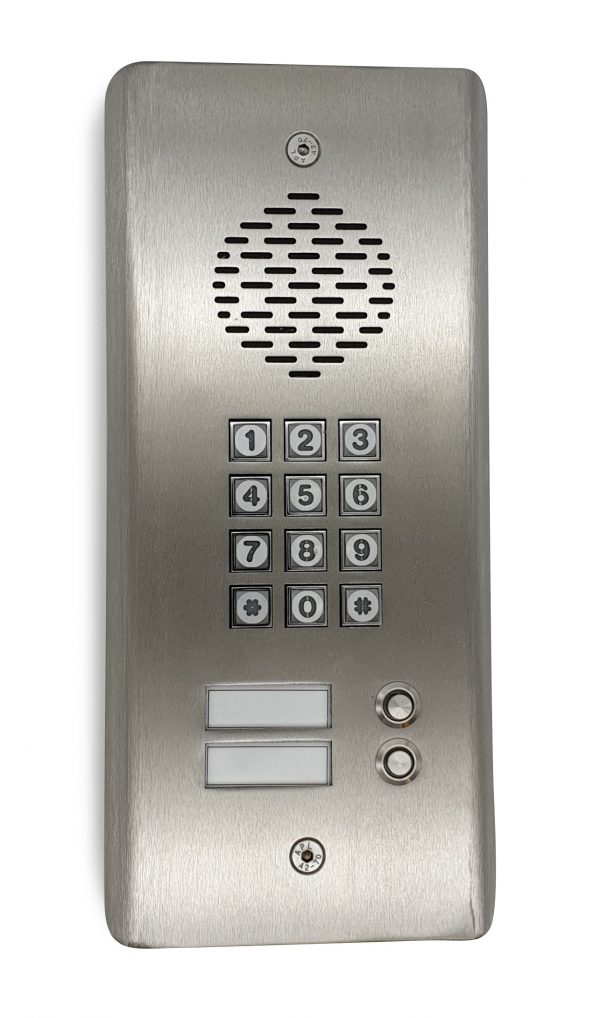 GSM 3G Intercom with 2 buttons and keypad
