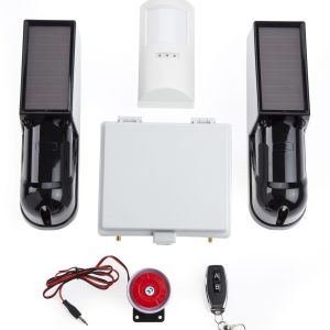 GSM Pro Alarm 20 - With Solar Powered Battery Beams